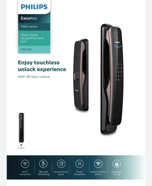 Philips Digital Door Lock Digital Door Lock/Electric Magnetic Lock Kuala Lumpur (KL), Malaysia, Selangor Supplier, Suppliers, Supply, Supplies | HOONG THYE LOCKSMITH