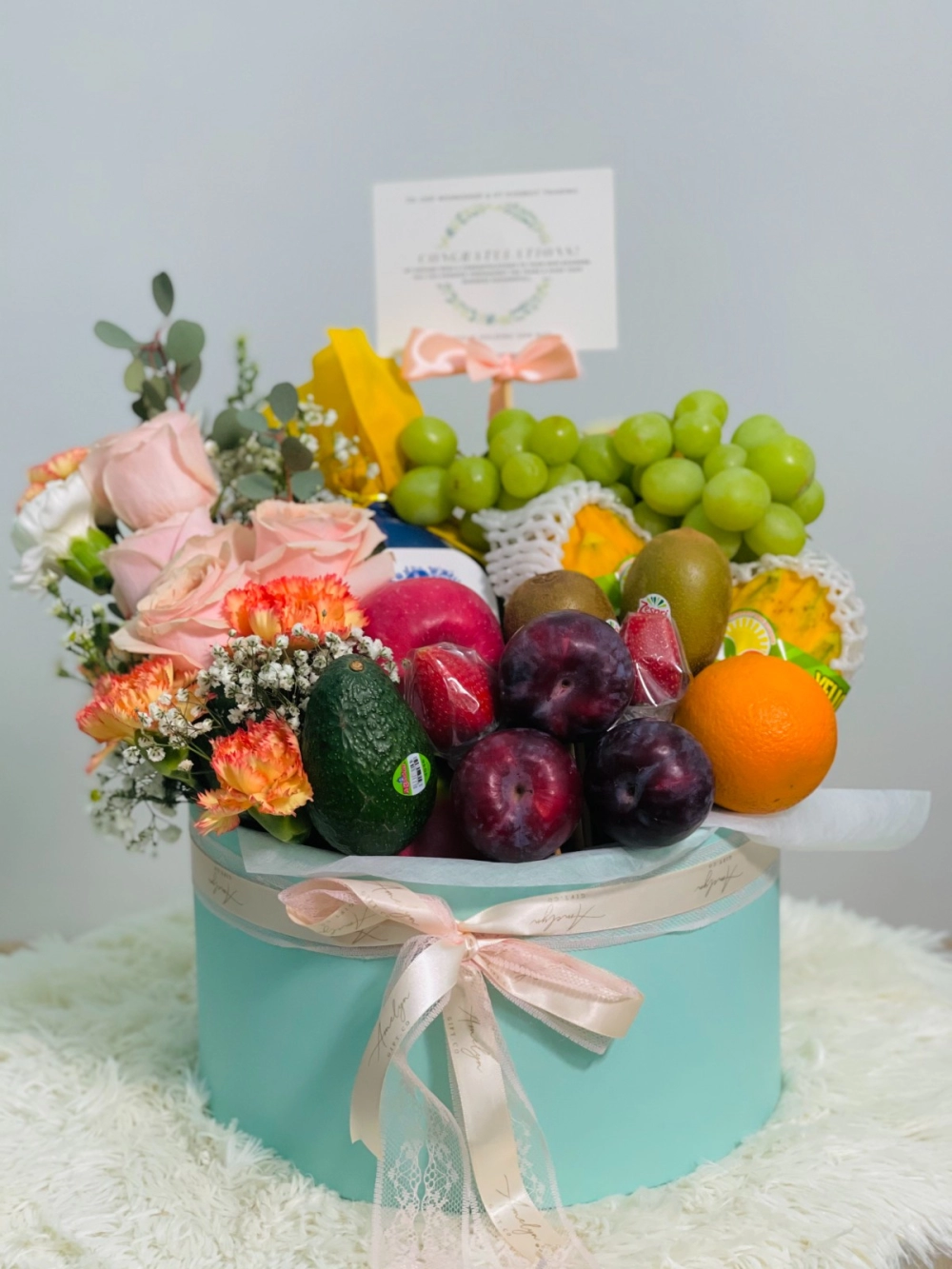 Premium Congratulations Fruits Box 