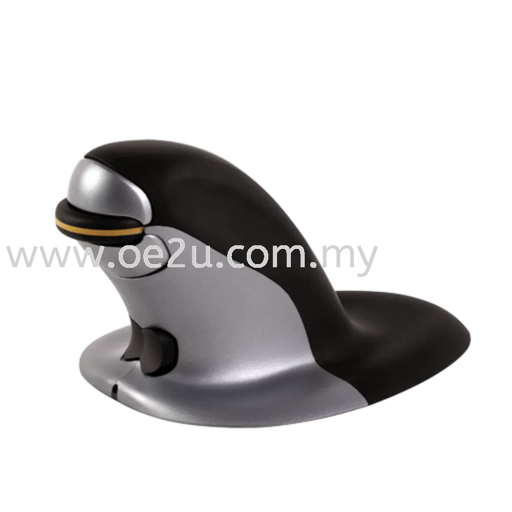 Fellowes Penguin Ambidextrous Vertical Mouse (Medium Wireless)