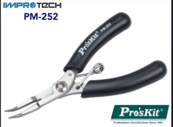 PRO'SKIT [PM-252] Bent Nose Plier (118mm) Plier Prokits Malaysia, Penang, Butterworth Supplier, Suppliers, Supply, Supplies | TECH IMPRO AUTOMATION SOLUTION SDN BHD