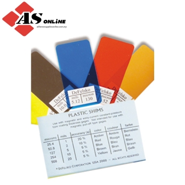 DEFELSKO Non-Certified Plastic Shims / Model: STDSHIMS