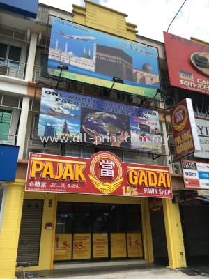 Pajak Gadai  SP Shah Alam - Eg box up Led Conceal Lettering 