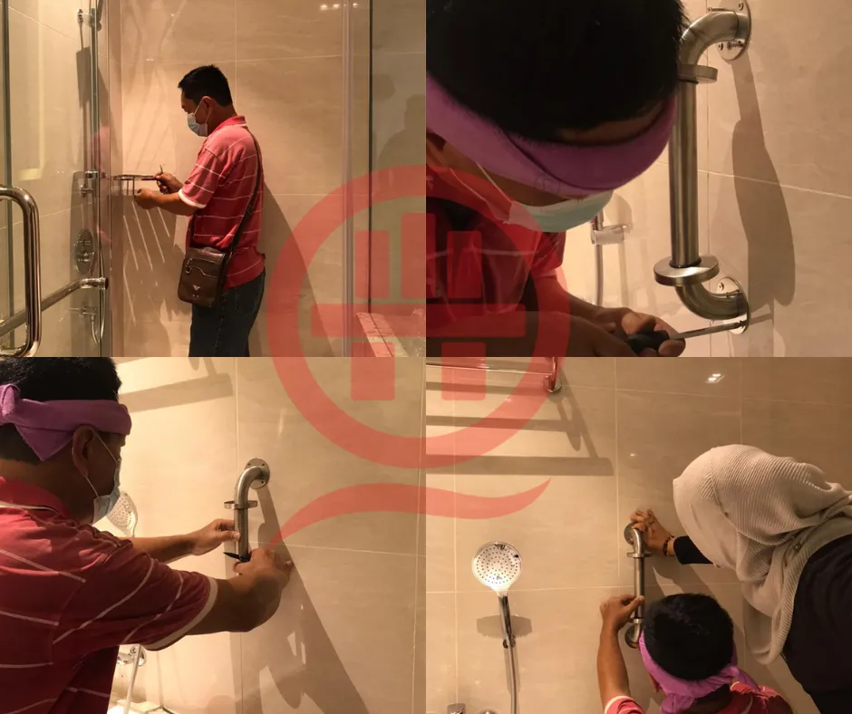 Installation Sanitary Ware: Star Resident Hotel