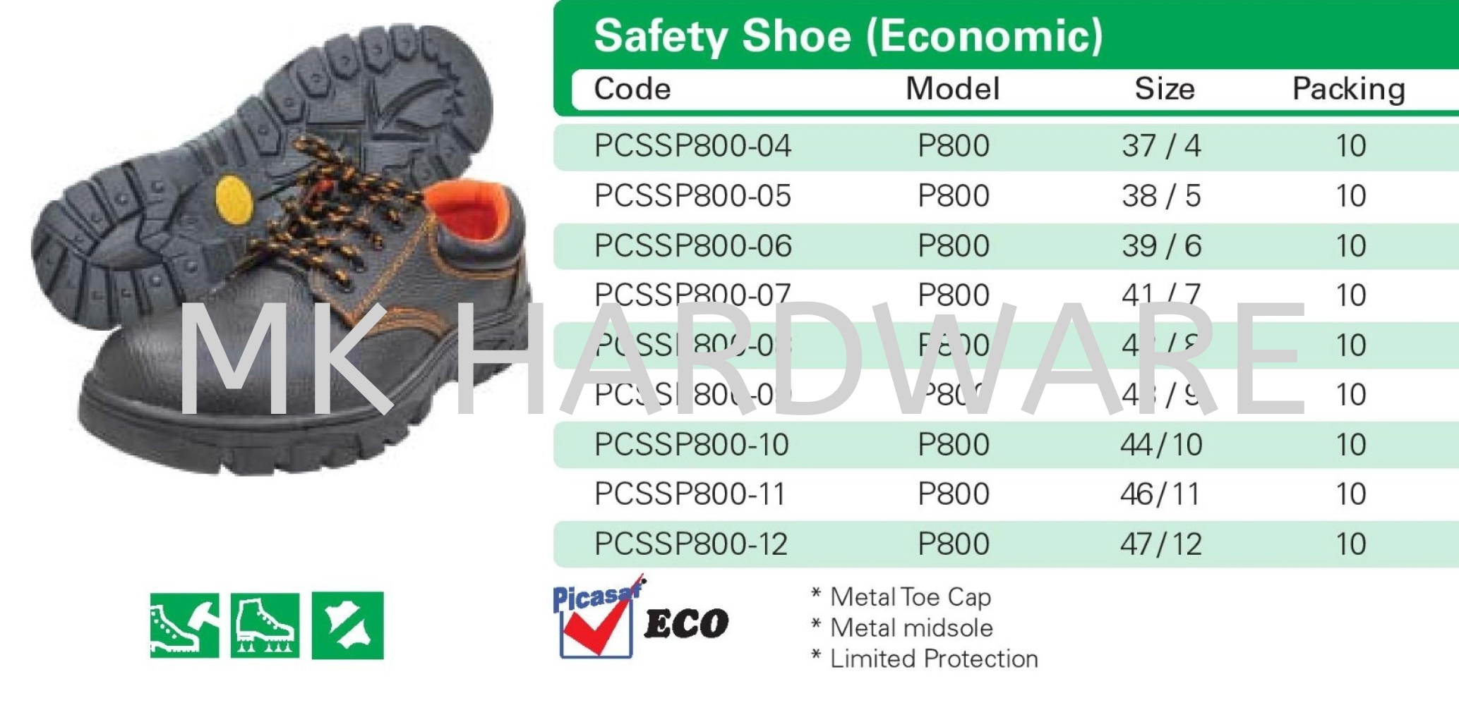 SAFETY SHOE (ECONOMIC)