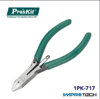 PRO'SKIT [1PK-717] Micro Diagonal Cutting Plier (124mm) Cutter Prokits Malaysia, Penang, Butterworth Supplier, Suppliers, Supply, Supplies | TECH IMPRO AUTOMATION SOLUTION SDN BHD