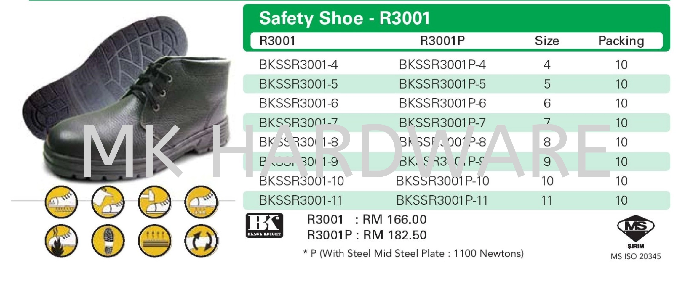 SAFETY SHOE -R3001