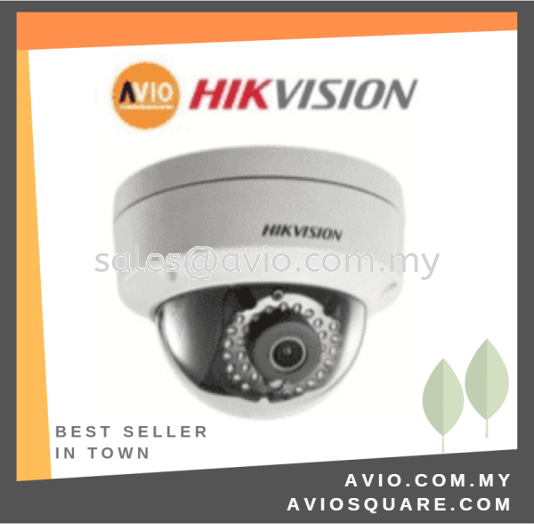 Hikvision 4MP 4 Megapixel IP67 Outdoor Turret Dome IP Network CCTV Security Camera 30m IR 4mm Lens POE DS-2CD1143G0-I(C) IPC NETWORK CAMERA HIKVISION Johor Bahru (JB), Kempas, Johor Jaya Supplier, Suppliers, Supply, Supplies | Avio Digital