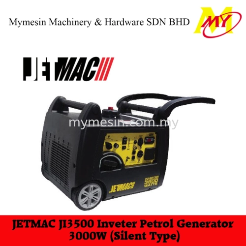 Jetmac JI3500 3000W Inverter Generator (Silent Type) [Code : 9057]