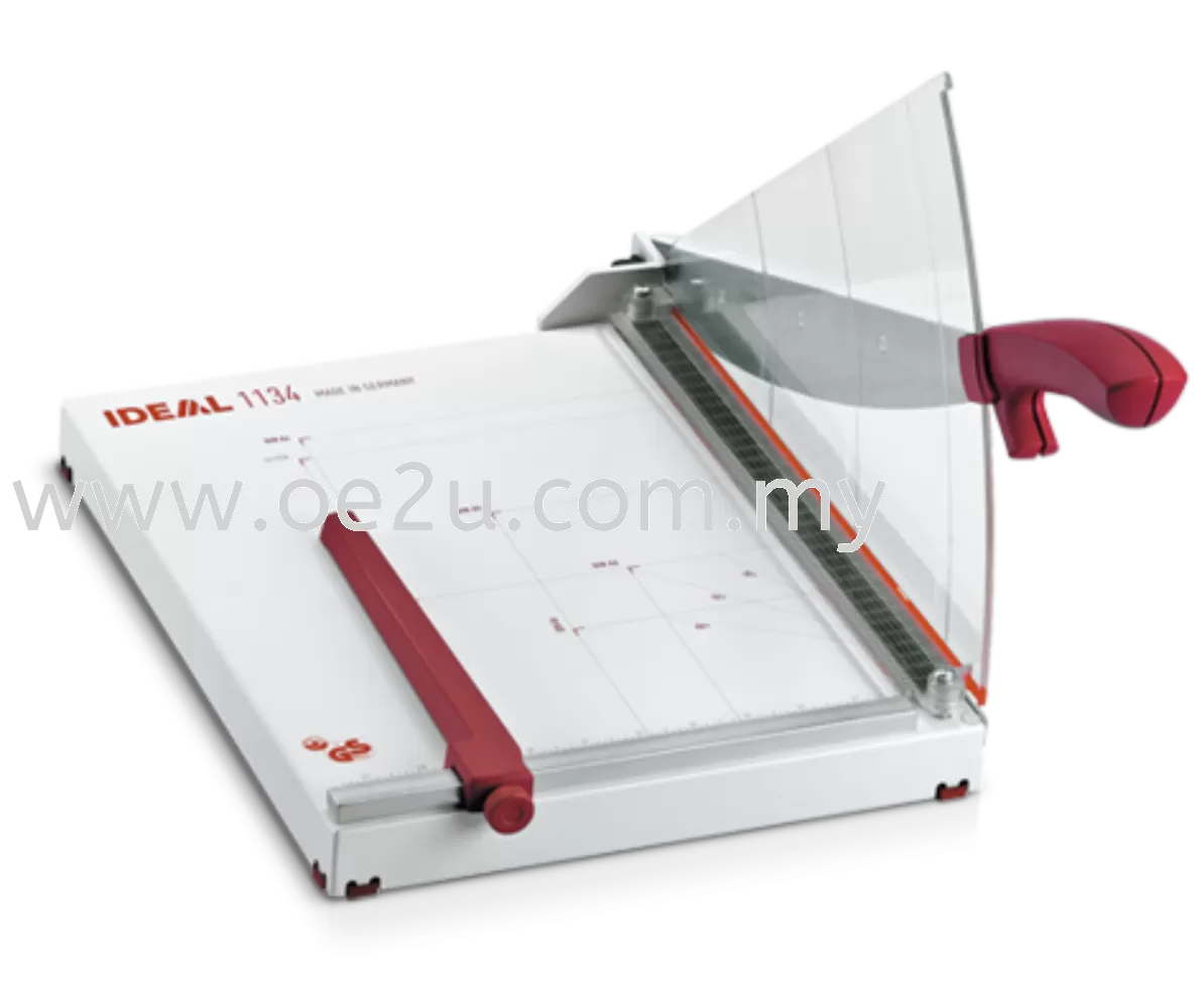 IDEAL 1134 Guillotine Trimmer (Cutting Length: 350mm / Cutting Capacity: 25 sheets)