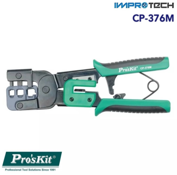 PRO'SKIT [CP-376M] Modular Crimping Tool (225mm) Crimpers Prokits Malaysia, Penang, Butterworth Supplier, Suppliers, Supply, Supplies | TECH IMPRO AUTOMATION SOLUTION SDN BHD