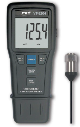 lutron vt-8204 vibration/tachometer, 3 in 1