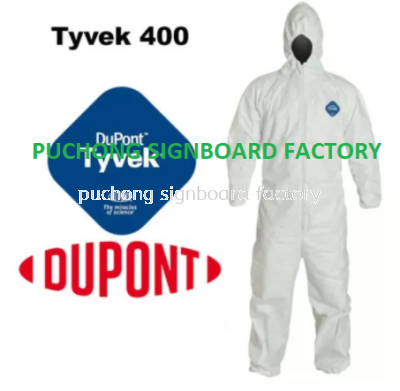 Dupont Tyvek 400 Disposable Coverall 