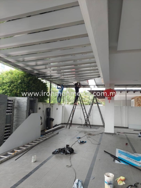  Awning Stainless Steel Johor Bahru (JB), Skudai, Malaysia Contractor, Service | Iron Man Metal Work