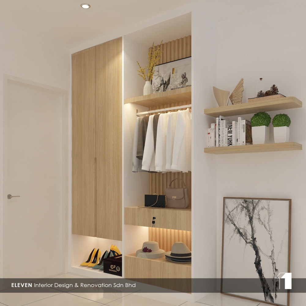 Open Concept Wardrobe Design