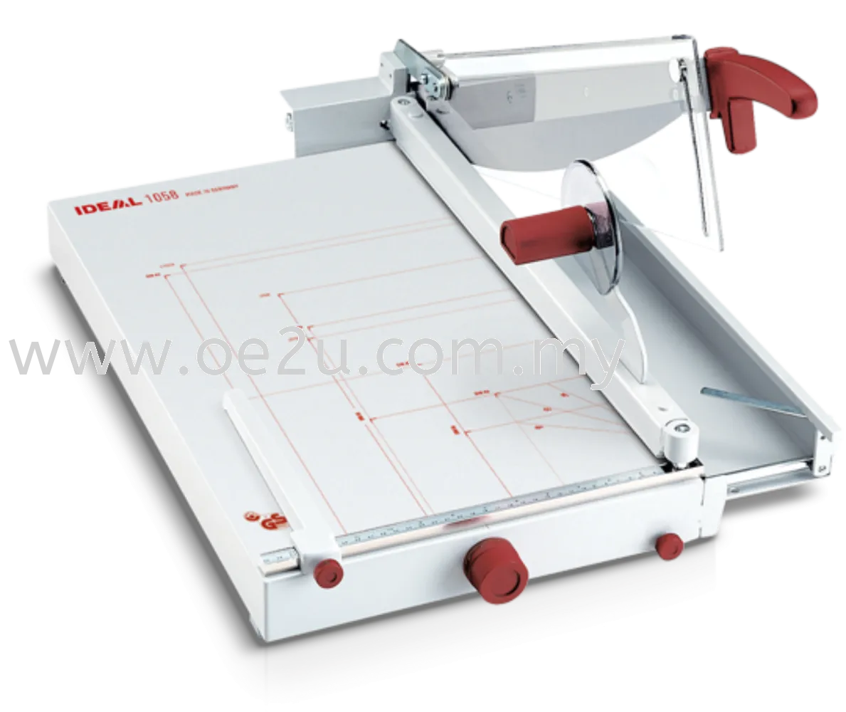 IDEAL 1058 Guillotine Trimmer (Cutting Length: 580mm / Cutting Capacity: 40 sheets)