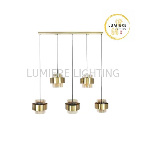 Nordic Gold Minimalist Pendant Light 5289-5