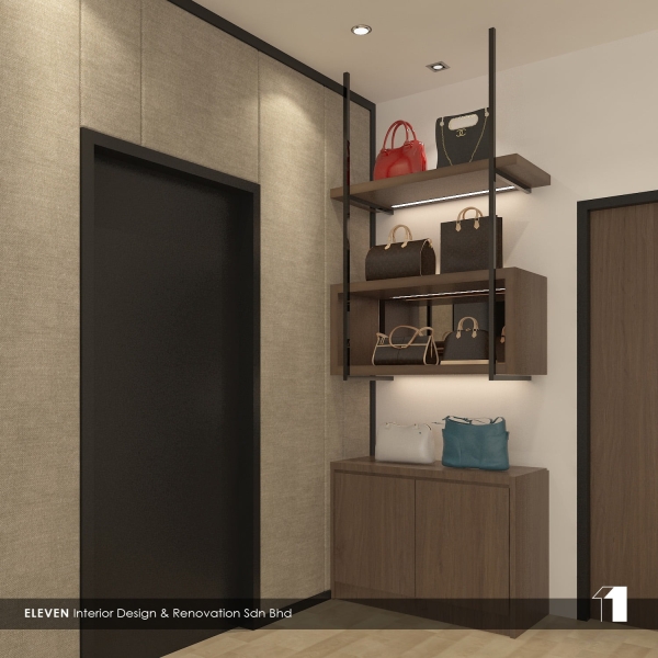  Open Concept Wardrobe Design Wardrobe Design Johor Bahru, JB, Kulai, Johor. Service, Design, Renovation | Eleven Interior Design & Renovation Sdn Bhd