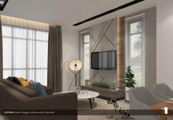  Living Room Design Johor Bahru, JB, Kulai, Johor. Service, Design, Renovation | Eleven Interior Design & Renovation Sdn Bhd