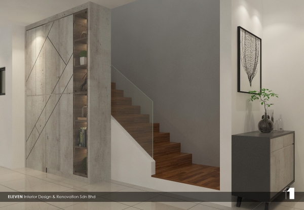  Staircase Area Design Johor Bahru, JB, Kulai, Johor. Service, Design, Renovation | Eleven Interior Design & Renovation Sdn Bhd