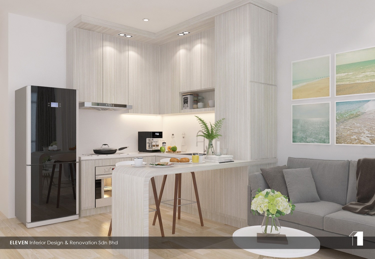 Wet Kitchen Design