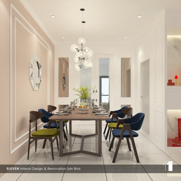  Dining Room Design Johor Bahru, JB, Kulai, Johor. Service, Design, Renovation | Eleven Interior Design & Renovation Sdn Bhd