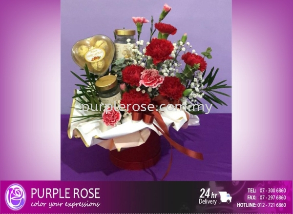 Mother Day Set-90 Mother Day (Malaysia) Johor Bahru (JB), Malaysia, Singapore Supply, Supplier, Delivery | Purple Rose Florist & Gifts