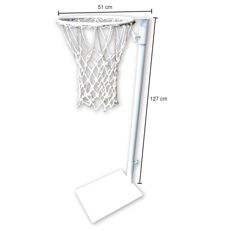 Buy Netball Ring with Stand - Portable Pole Height Adjustable with Class  Design - MyDeal