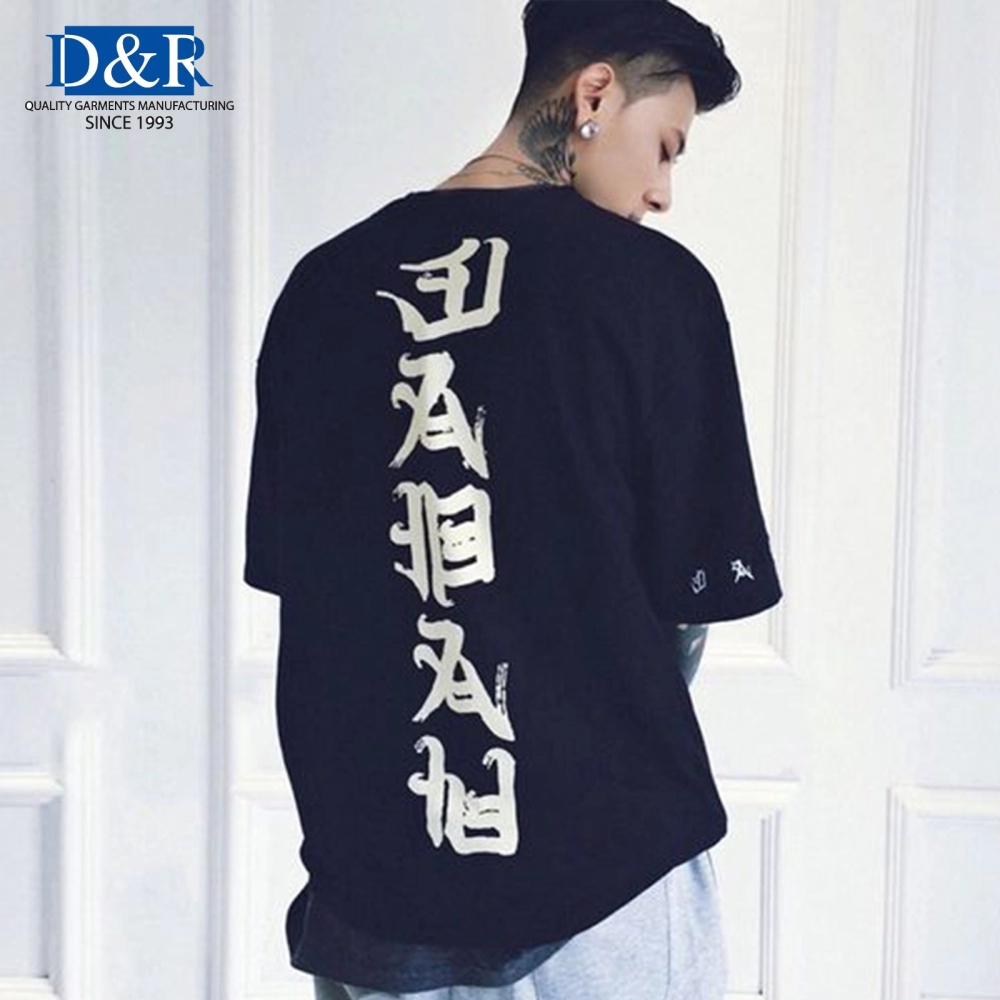 Oversized Tee Custom Streetwear Premium Cotton fabric 