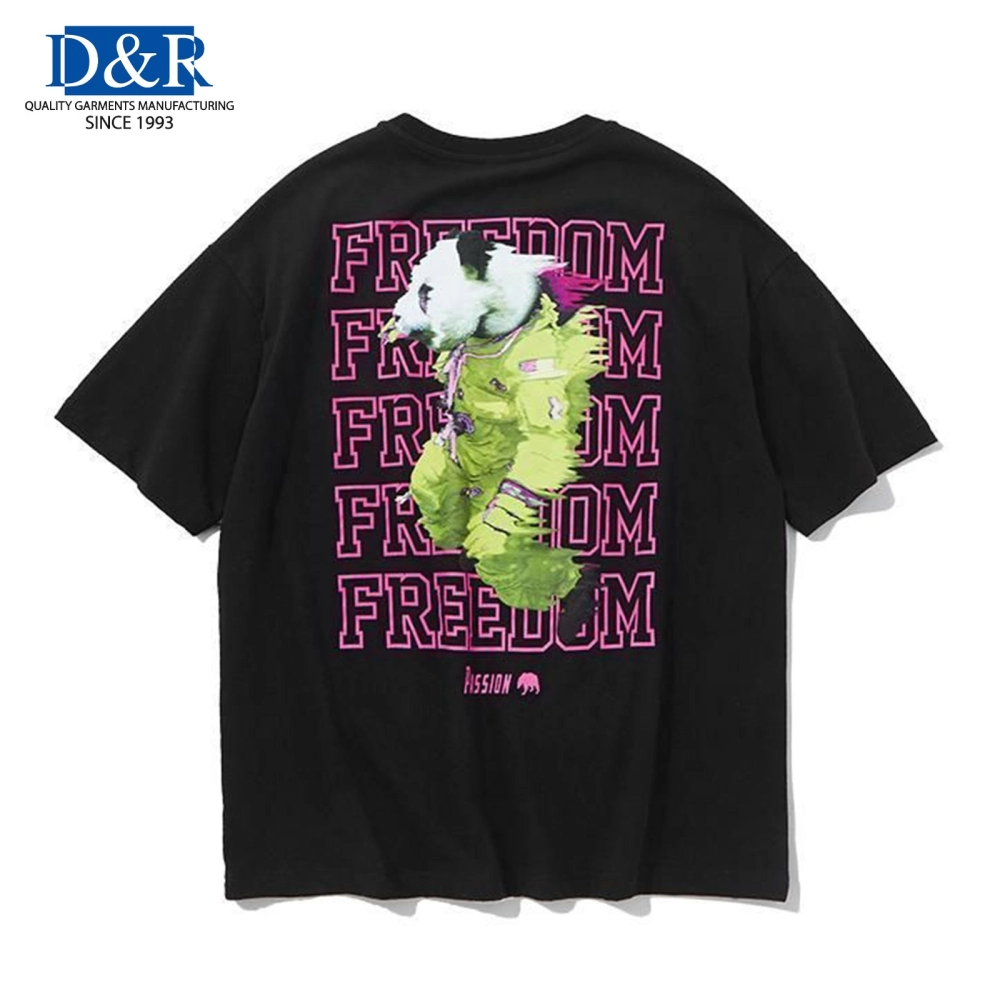 Oversized Tee Custom Streetwear Premium Cotton fabric 