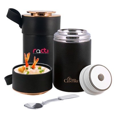 Stainless Steel Braised Thermos with Spoon - LB 141
