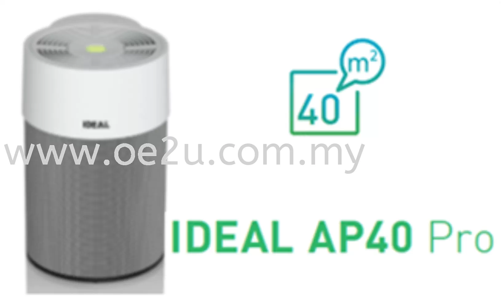  IDEAL Air Purifier AP40 Pro (Area Coverage: 40sqm)_German Technology