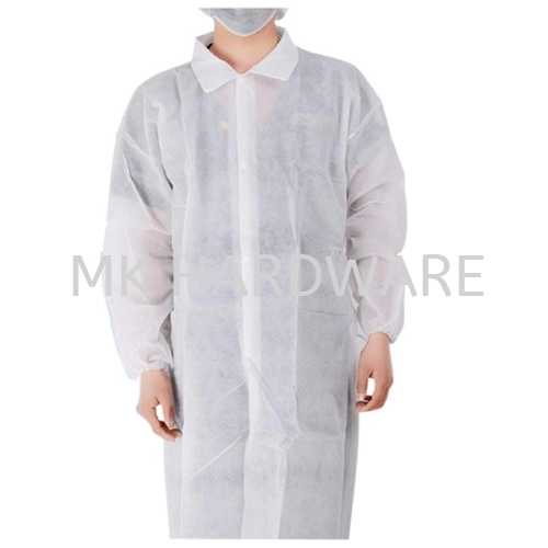 DISPOSABLE LAB COAT-PP