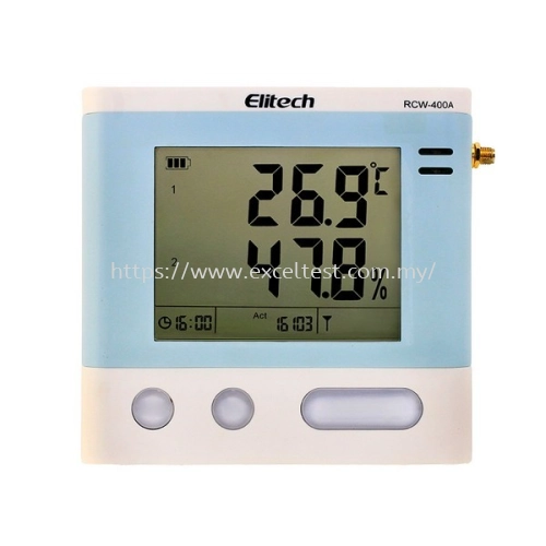 RCW-400A Dual Alarm Temperature & Humidity Data Logger