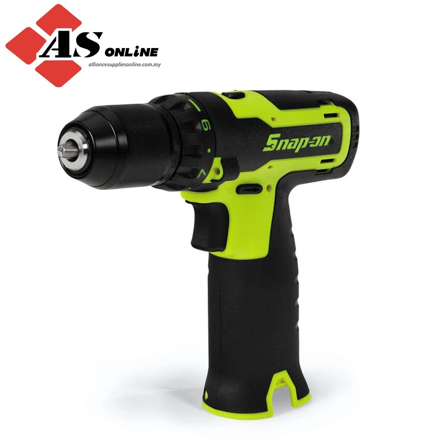 SNAP-ON 14.4 V 3/8" Drive MicroLithium Cordless Drill (Tool Only) (Hi-Viz) / Model: CDR761BHVDB