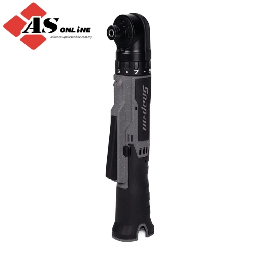 SNAP-ON 14.4 V 1/4" MicroLithium Cordless Right Angle Screwdriver (Tool Only) (Gun Metal) / Model: CTSR761GMDB