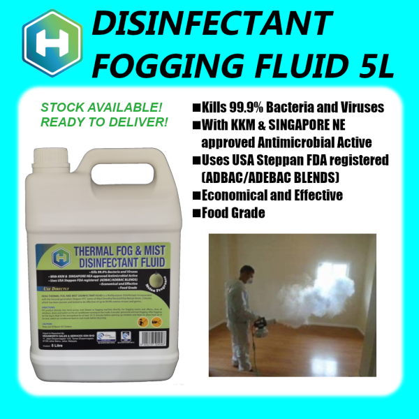 Disinfectant Fogging Fluid Others Malaysia, Johor Bahru (JB) Supplier, Manufacturer, Supply, Supplies | Hexaworth Sales & Services Sdn Bhd