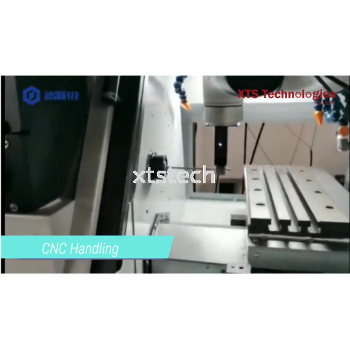 DOBOT Robot CNC machining handling for medical part and assembly with Quality QC inspection system