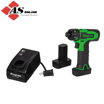 SNAP-ON 14.4 V 1/4" Hex MicroLithium Cordless Screwdriver Kit (Green) / Model: CTS825GK2