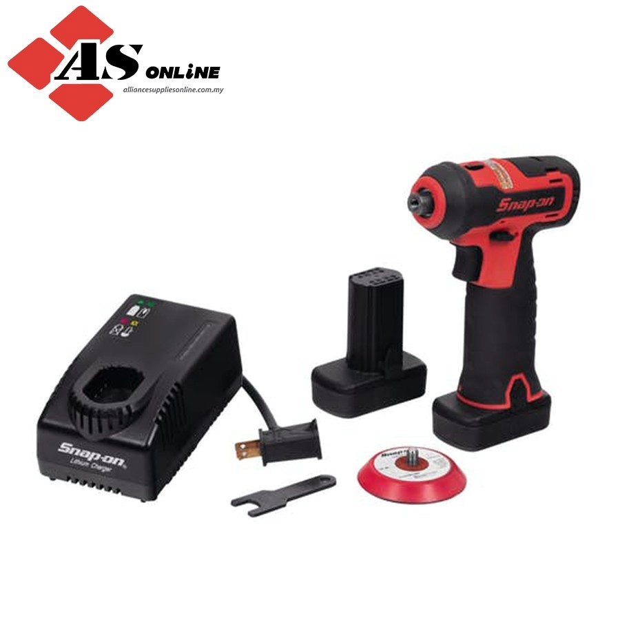 SNAP-ON 14.4 V MicroLithium Cordless Polish/ Prep Tool Kit (Red) / Model: CTPP761AK2