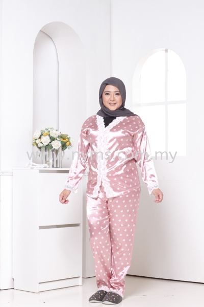 Women Satin Pyjamas NORMAL SIZE SATIN LACE SATIN Kuala Lumpur (KL), Malaysia, Selangor, Cheras Supplier, Suppliers, Supply, Supplies | NYMS ENTERPRISE