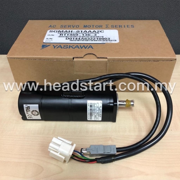 YASKAWA AC SERVO MOTOR SGMAH-01AAA2C MALAYSIA YASKAWA Selangor, Kuala Lumpur (KL), Shah Alam, Malaysia Supplier, Suppliers, Supply, Supplies | Headstart Technologies Sdn Bhd