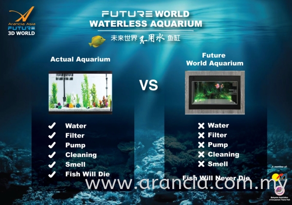  Catalogue 3D Waterless Aquarium Puchong, Selangor, Kuala Lumpur (KL), Malaysia. Supplier, Supplies, Manufacturer, Maker | Arancia Asia Sdn Bhd