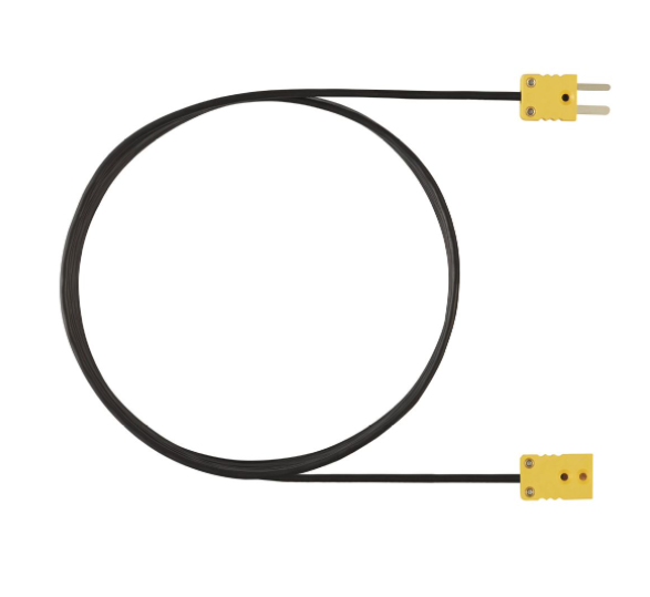 testo 0554 0592 extension cable, 5m, for thermocouple probe type k