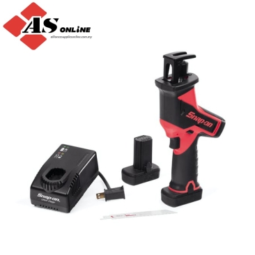 SNAP-ON 14.4 V MicroLithium Cordless Reciprocating Saw Kit (Red) / Model: CTRS761AK2