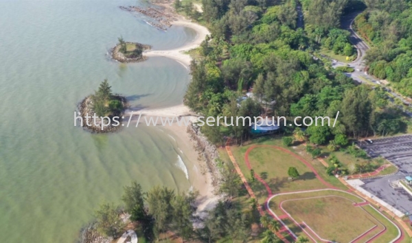 Island formation at Tg Batu public beach at Bintulu, Sarawak Waterfront Development Projects Johor Bahru (JB), Malaysia Consultant | Serumpun Konsultant Sdn Bhd