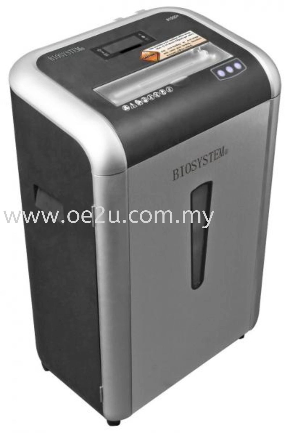 BIOSYSTEM 915CC II Heavy Duty Paper Shredder (Micro Cut)