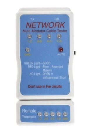 557-414 RS PRO Network Tester RJ11, RJ45