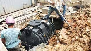 Footing And Sewage Tank