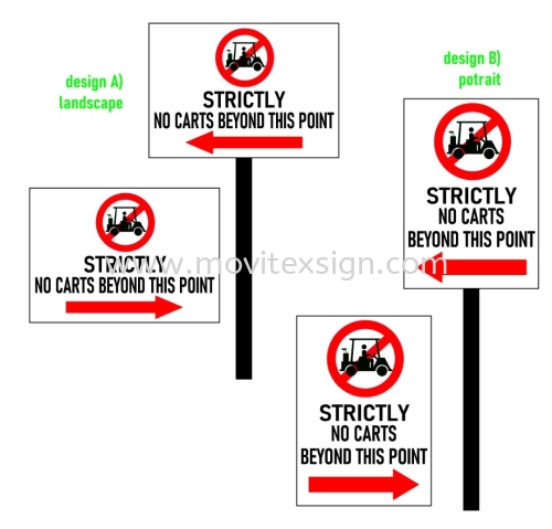 golf course and plantation signage & strictly private property sign information 