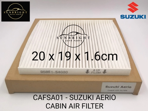 CAFSA01 - SUZUKI AERIO CABIN AIR FILTER